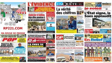 La revue de presse sénégalaise du lundi 10 mars 2025