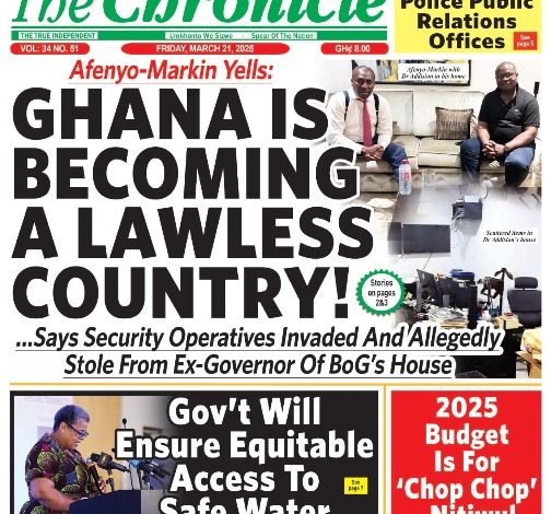 La revue de presse du Ghana du vendredi 21 mars