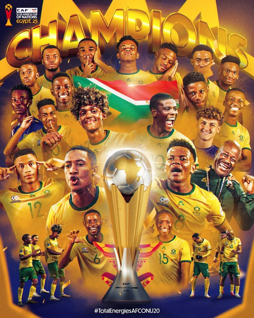 CAN U 20 : L'AFRIQUE DU SUD SACRÉE