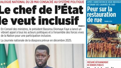 La revue de presse sénégalaise du jeudi 22 mai 2025