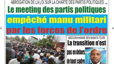 La revue de presse du Mali du lundi 05 mai 2025