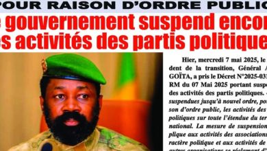 La revue de presse de Mali du mercredi 08 mai 2025