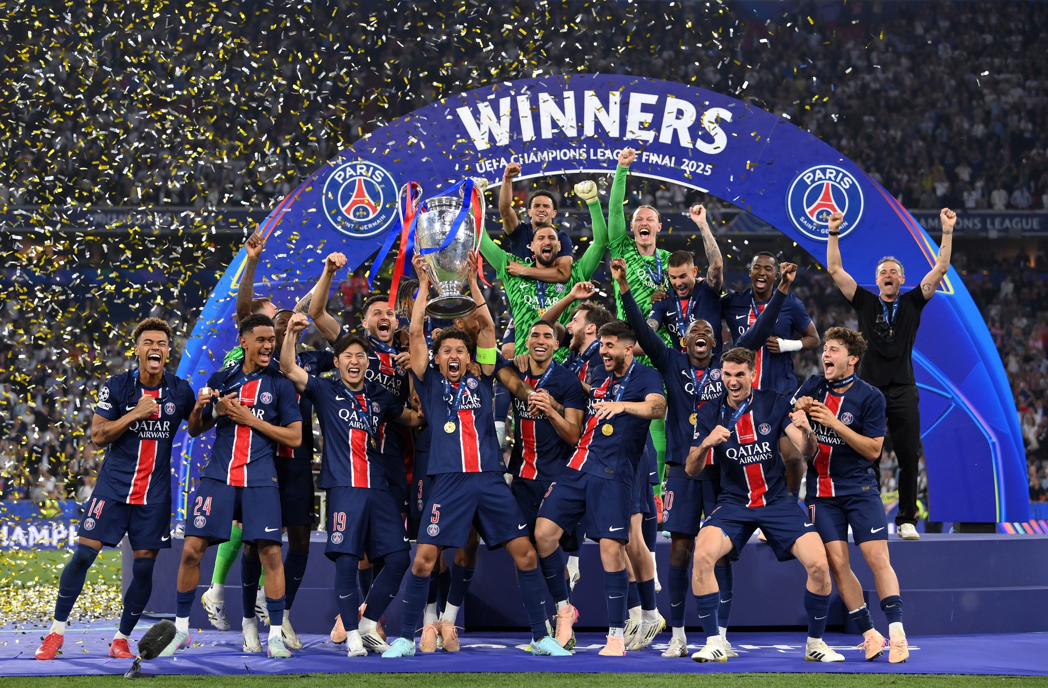Champions League : le PSG surclasse l'Inter Milan en finale