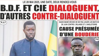 La revue de presse sénégalaise du mercredi 28 mai 2025