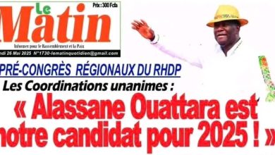 La revue de presse de Côte d’Ivoire du lundi 26 mai 2025