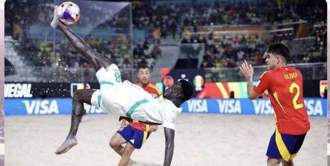 Entrée tonitruante des Lions au Mondial de Beach Soccer