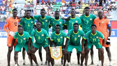 Les Lions dans le Top 10 mondial de Beach Soccer
