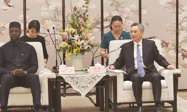 Le programme du Premier ministre Ousmane Sonko en Chine