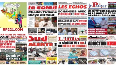 Revue de presse sénégalaise du samedi 19 juillet 2025