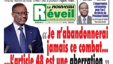 La revue de presse de Côte d’Ivoire du lundi 28 juillet 2025