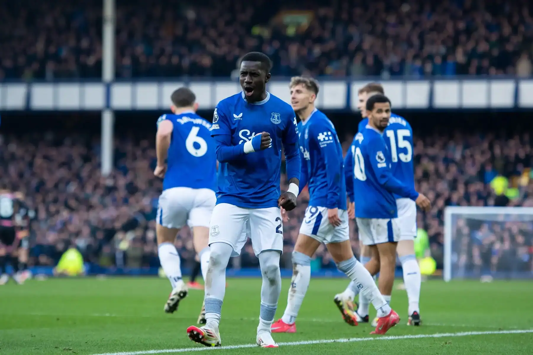 Idrissa Gana Guèye à Everton