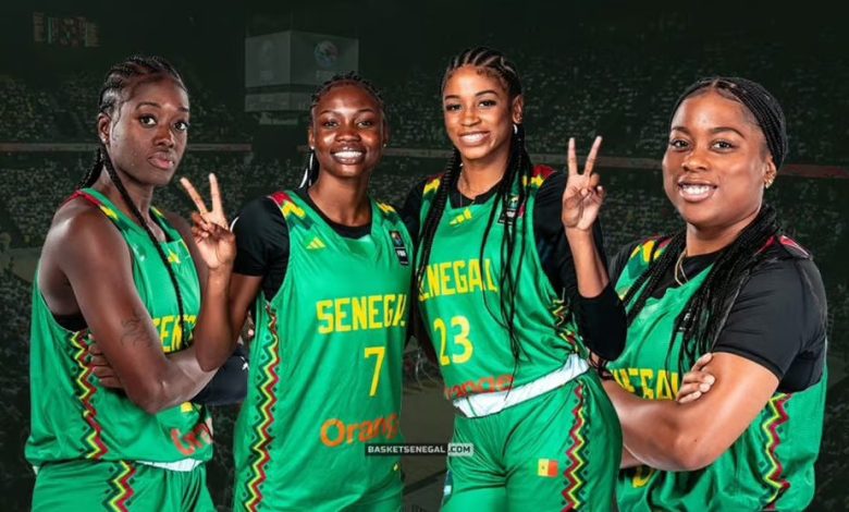 Les 12 Lionnes pour l'Afrobasket 2025