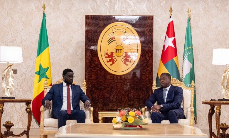 Togo : Bassirou Diomaye Faye hôte de Faure Gnassingbé