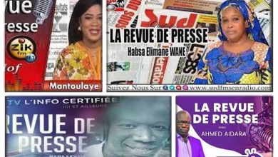 La revue de presse en wolof du Sénégal avec IRADIO, 2ATV, RFM, ZIK FM, REWMI FM, AL FAYDA, SUD FM et WALF FM