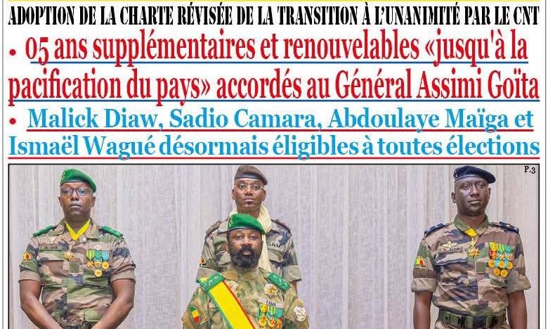 La revue de presse du Mali du vendredi 04 juillet 2025