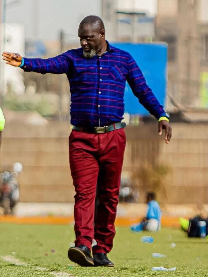 Ansou Diadhiou arrive au Stade de Mbour
