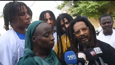 La famille de Bob Marley chez le Khalife Général des Mourides