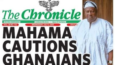 Headlines from Ghana, this Wednesday, July 02, 2025