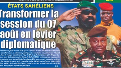 La revue de presse du Mali du mercredi 06 août 2025