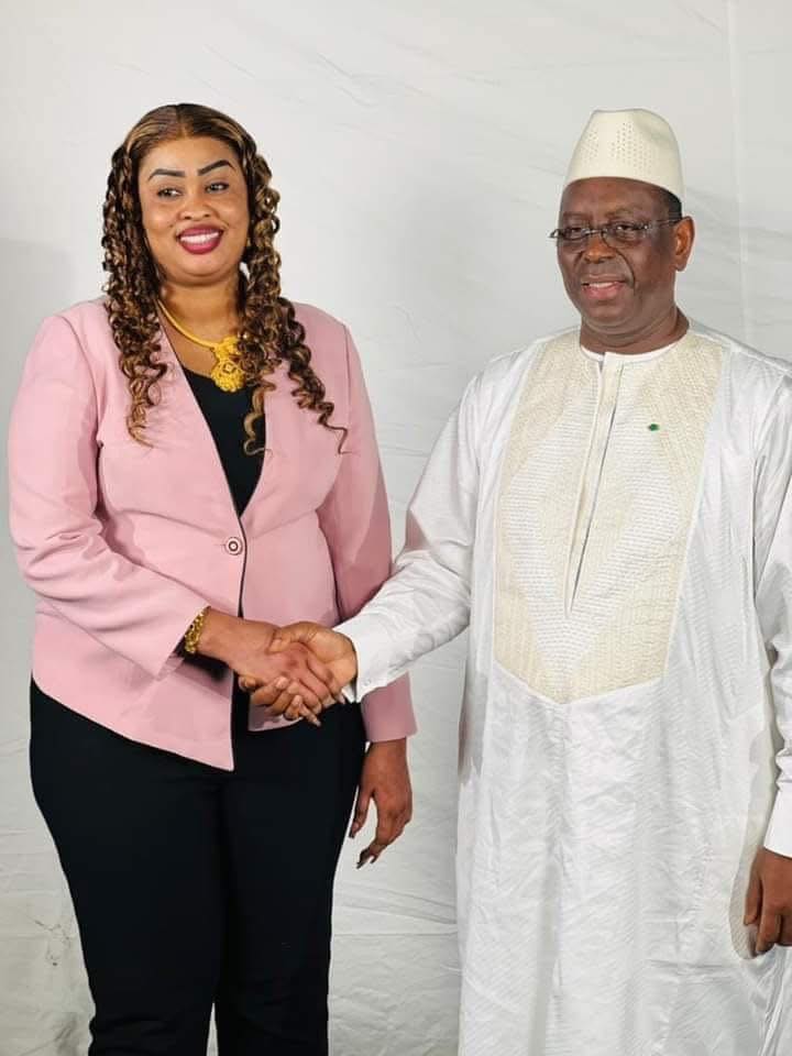 Le Président Macky Sall et la défunte Fanta Sall 