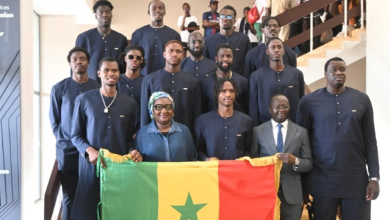 Les Lions ont reçu le drapeau pour l'Afrobasket 2025
