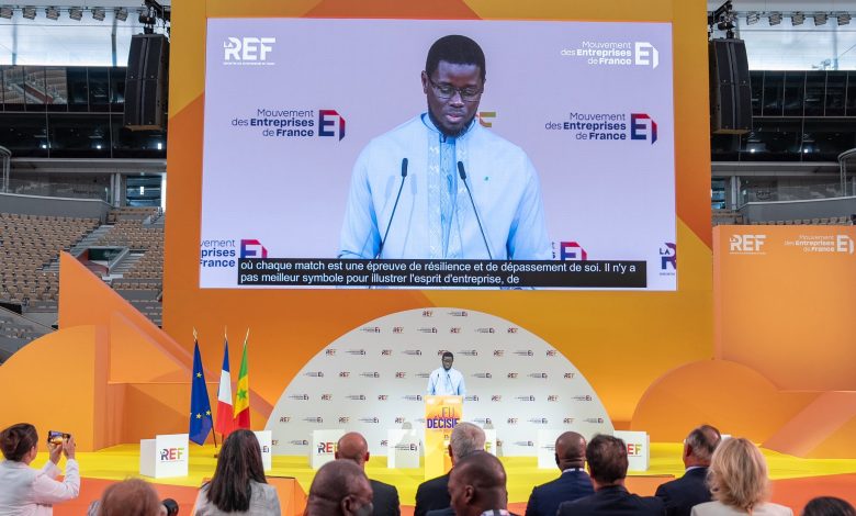 Le discours fort du Président Diomaye aux patrons français