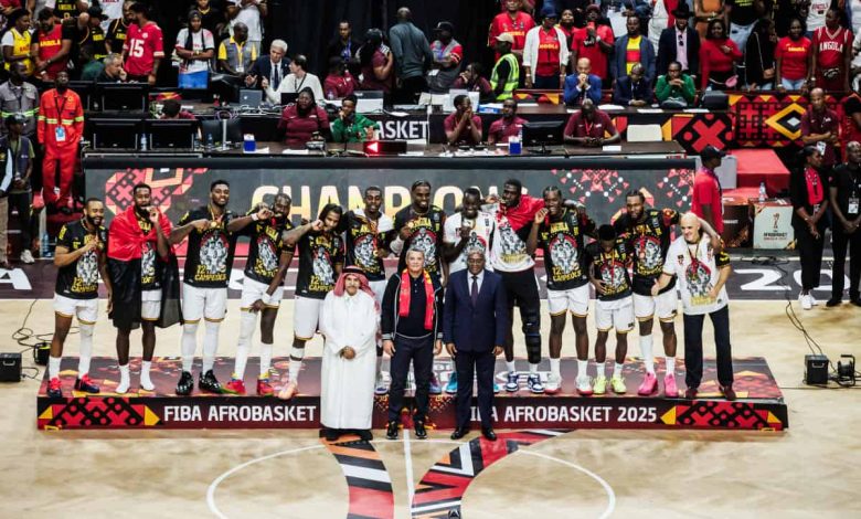L'Angola sacrée à l'Afrobasket 2025, chez elle