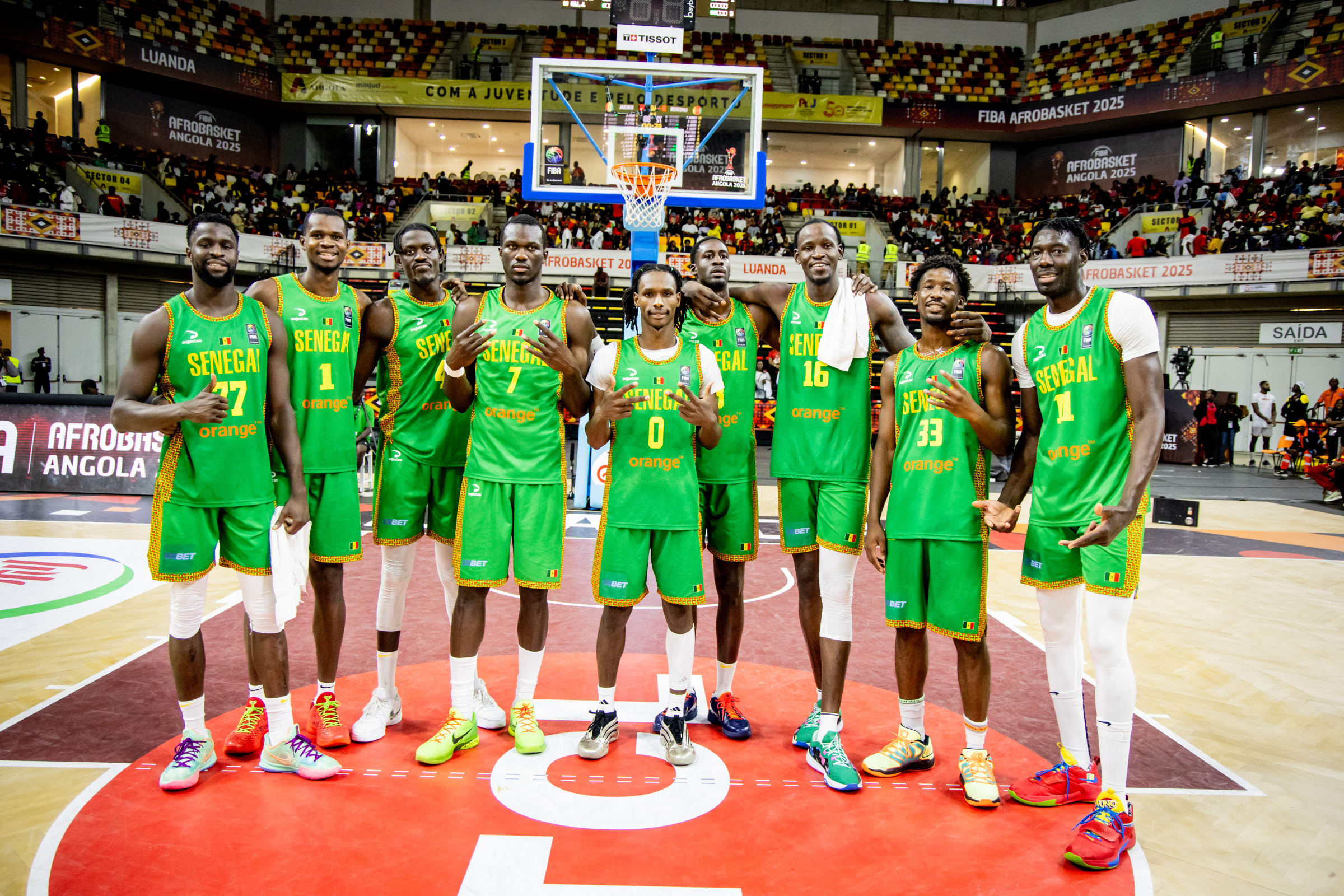 Les Lions vont rentrer de l'Afrobasket 2025 avec le bronze