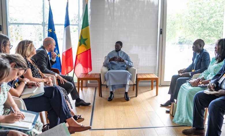 Acteurs économiques et institutionnels chez le Président Diomaye
