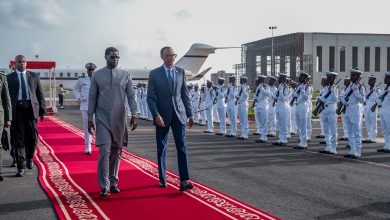Le président Kagamé hôte de Bassirou Diomaye Faye