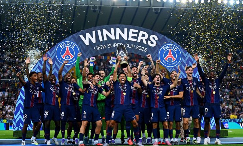 Super Coupe d'Europe : le PSG domine Tottenham de Pape Matar Sarr