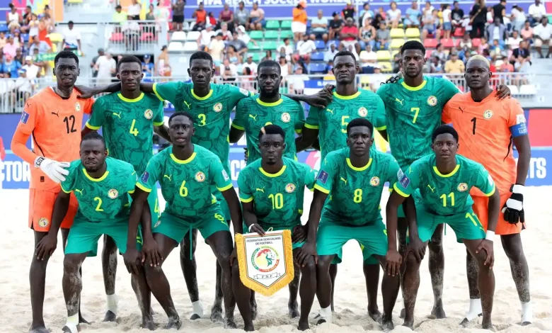 Al Seyni Ndiaye avec les Lions du beach