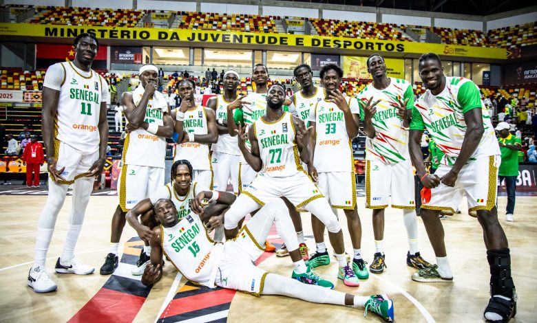Les Lions dans le 1/4 de l'Afrobasket 2025, contre le Nigéria