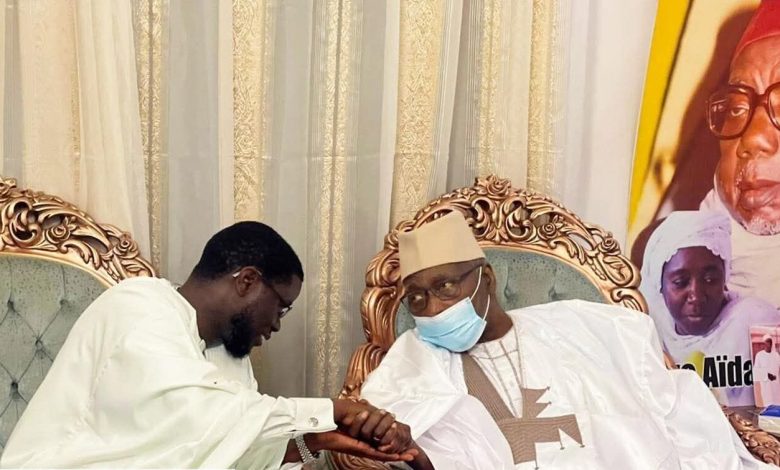 Le Président Diomaye et le Khalife Général des Tidjanes, Serigne Ababacar Sy Mansour