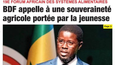 La revue de presse sénégalaise du mardi 02 septembre 2025