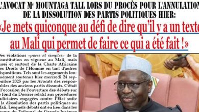 La revue de presse du Mali du jeudi 25 septembre 2025