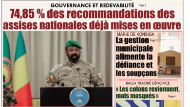 La revue de presse du Mali du mercredi 03 septembre 2025