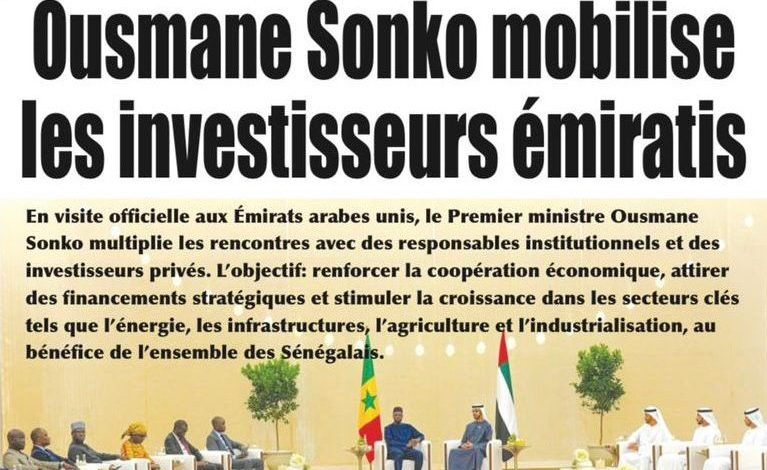 La revue de presse sénégalaise du jeudi 11 septembre 2025