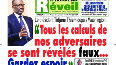 La revue de presse de Côte d'Ivoire du mardi 23 septembre 2025