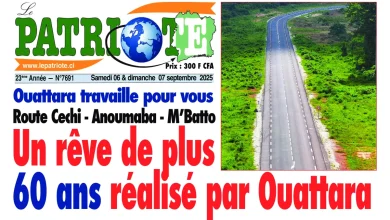 La revue de presse de Côte d'Ivoire du samedi 10 septembre 2025