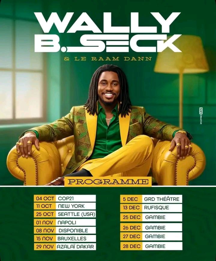 Musique : Wally Seck reprend, avec une tournée