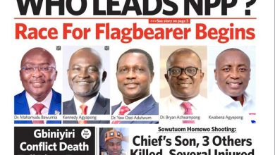 Headlines from Ghana, this Monday, September 01, 2025