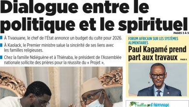 La revue de presse sénégalaise du lundi 01 septembre 2025