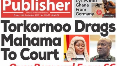 Headlines from Ghana, this Friday, September 19, 2025