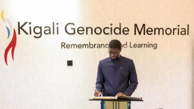 Musée du Génocide rwandais : le Président Bassirou Diomaye Faye a visité le lieu historique