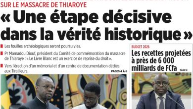 La revue de presse sénégalaise du vendredi 17 octobre 2025