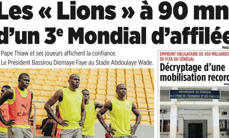 La revue de presse sénégalaise du mardi 14 octobre 2025