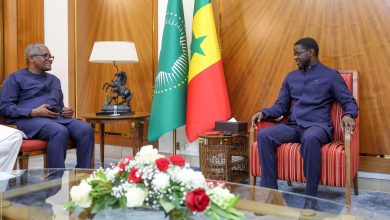 Le Président Diomaye reçoit Aliko Dangote