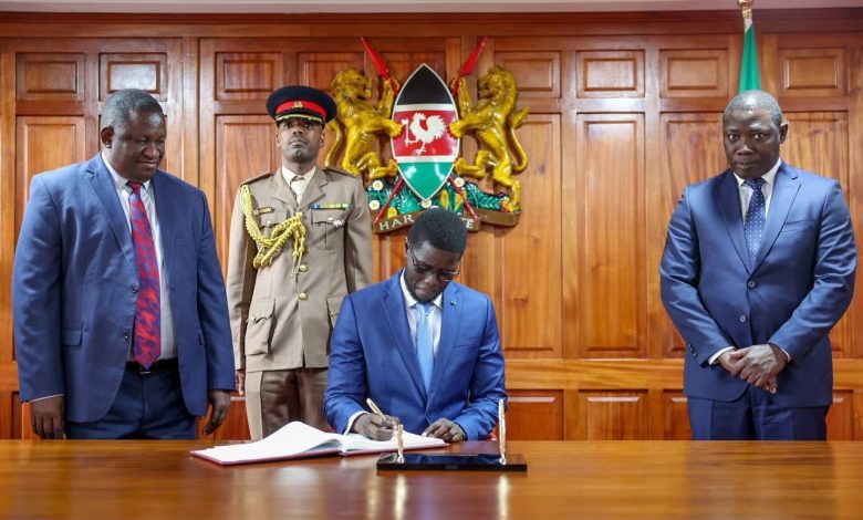 Bassirou Diomaye Faye, le Président de la République, est arrivé au Kenya ce dimanche