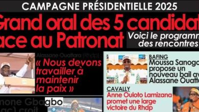 La revue de presse de Côte d'Ivoire du lundi 13 octobre 2025